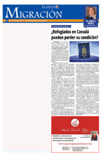 ¿REFUGIADOS EN CANADÁ PUEDEN PERDER SU CONDICIÓN? II PARTE INFORME ESPECIAL
